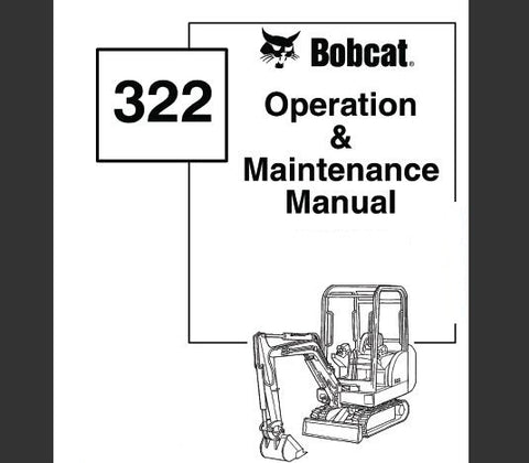 Enhance your operational efficiency with the BOBCAT 322 Excavator Operation & Maintenance Manual. This comprehensive PDF guide is designed to provide you with essential information on the proper use and upkeep of your excavator, ensuring optimal performance and longevity.