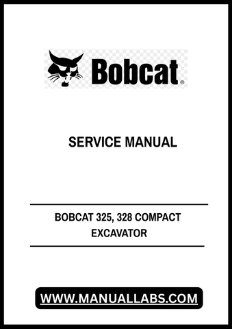 Unlock the full potential of your BOBCAT 325 and 328 Compact Excavators with the comprehensive Service Manual (Part No. 6986940). This PDF file is an essential resource for both seasoned professionals and DIY enthusiasts, providing detailed insights into maintenance, troubleshooting, and repair procedures tailored specifically for your equipment.