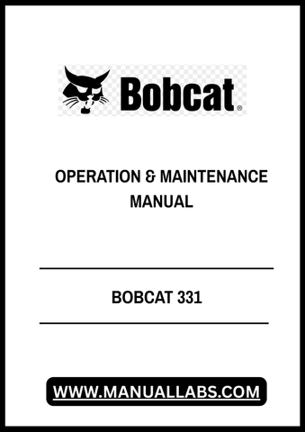 Discover the essential BOBCAT 331 Operation & Maintenance Manual (Part Number: 6724466) in a convenient PDF format. This comprehensive guide is designed to help you maximize the performance and longevity of your BOBCAT 331 equipment. With detailed instructions and illustrations, you can easily navigate through operation procedures, maintenance schedules, and troubleshooting tips.
