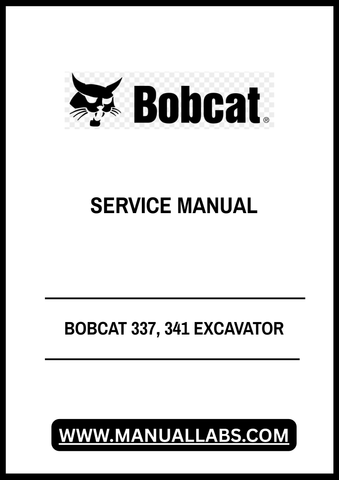 Discover the ultimate resource for maintaining your BOBCAT 337 and 341 Excavators with the comprehensive Service Manual (Part Number: 6901080). This PDF file is designed to provide you with detailed insights and step-by-step instructions, ensuring that you can perform repairs and maintenance with confidence.