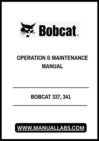 Enhance your operational efficiency with the BOBCAT 337, 341 Operation & Maintenance Manual (6902614) in PDF format. This comprehensive guide is designed to provide you with essential information for the effective use and upkeep of your equipment, ensuring optimal performance and longevity.