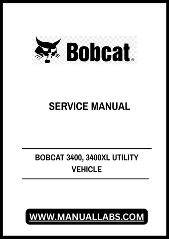Discover the ultimate resource for maintaining your BOBCAT 3400 and 3400XL Utility Vehicles with the comprehensive Service Manual (Part Number: 6989602). This PDF file is designed to provide you with detailed insights and step-by-step instructions, ensuring that you can keep your vehicle running smoothly and efficiently.