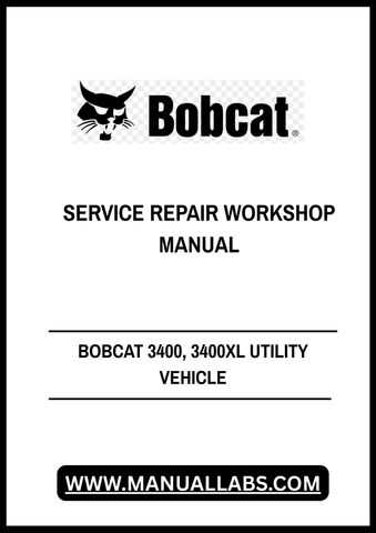 Unlock the full potential of your BOBCAT 3400 and 3400XL Utility Vehicles with our comprehensive Service Repair Workshop Manual. This PDF file is designed to provide you with detailed insights and step-by-step instructions, ensuring that you can perform maintenance and repairs with confidence and ease.