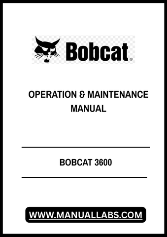 Enhance your Bobcat 3600 Utility Vehicle experience with the comprehensive Operation & Maintenance Manual (B3C212001) available in a convenient PDF format. This essential guide provides detailed instructions and insights to ensure your vehicle operates at peak performance, making it an invaluable resource for both new and seasoned operators.