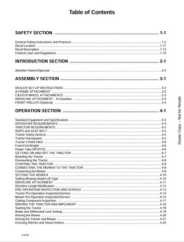 BOBCAT 3FM60, 3FM72 (6904722) OPERATION & MAINTENANCE MANUAL PDF FILE