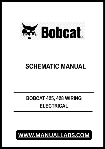 Unlock the full potential of your BOBCAT 425 and 428 with our comprehensive Wiring Electrical Schematic Manual. This PDF file is an essential resource for anyone looking to understand the intricate electrical systems of these powerful machines. With clear diagrams and detailed explanations, you can easily navigate the wiring layout and troubleshoot any issues that may arise.