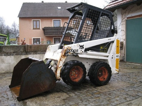 Discover the ultimate resource for maintaining your BOBCAT 440, 443, and 443B Skid Steer Loader with our comprehensive Service Repair Manual in PDF format. This manual is meticulously designed to provide you with detailed instructions, diagrams, and troubleshooting tips to keep your equipment running smoothly and efficiently.