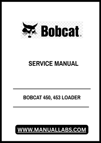 Unlock the full potential of your BOBCAT 450 and 453 loaders with the comprehensive Service Manual (Part Number: 6724259). This PDF file is an essential resource for operators and technicians alike, providing detailed insights into maintenance, troubleshooting, and repair procedures tailored specifically for your equipment.