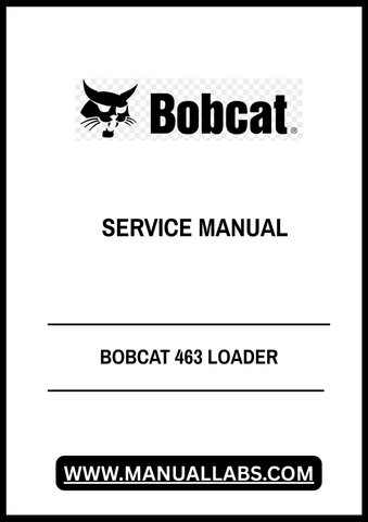Discover the ultimate resource for maintaining your BOBCAT 463 Loader with the comprehensive Service Manual (Part Number: 6901177). This PDF file is designed to provide you with detailed instructions, diagrams, and troubleshooting tips to ensure your loader operates at peak performance.