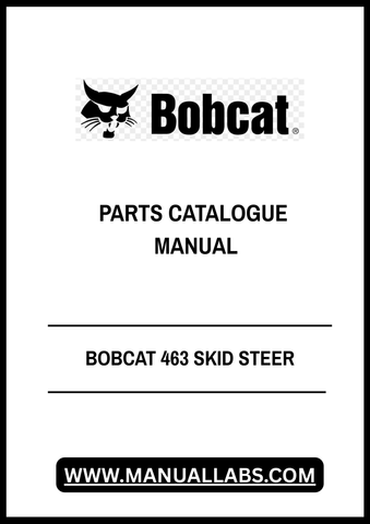 Discover the ultimate resource for your BOBCAT 463 Skid Steer with our comprehensive Parts Catalogue Manual in PDF format. This essential guide provides detailed diagrams and part numbers, ensuring you can easily identify and order the components you need to keep your machine running smoothly.