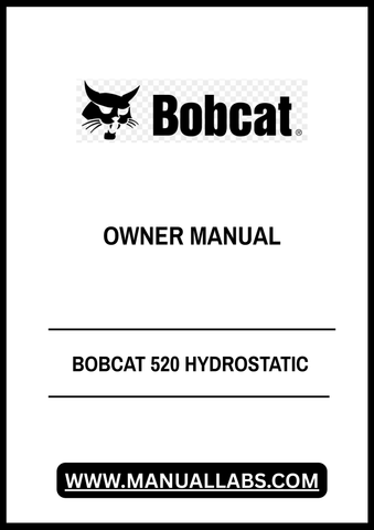 Unlock the full potential of your BOBCAT 520 Hydrostatic with the comprehensive Owner Manual (Part Number: 6549811) available in a convenient PDF format. This essential guide provides detailed instructions and insights to help you operate and maintain your equipment efficiently, ensuring optimal performance and longevity.