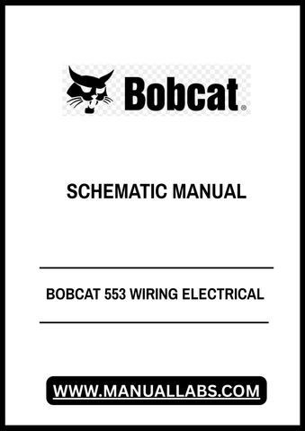 Discover the essential BOBCAT 553 Wiring Electrical Schematic Manual, now available in a convenient PDF format. This comprehensive guide is designed for technicians and DIY enthusiasts alike, providing detailed wiring diagrams and electrical schematics that simplify troubleshooting and repairs.