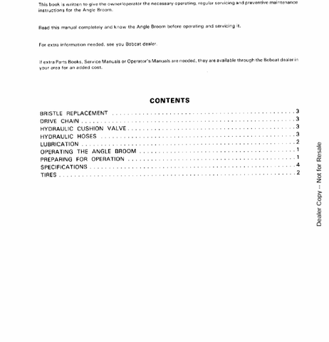 BOBCAT 570-B (6545619) OPERATION AND MAINTENANCE MANUAL PDF FILE