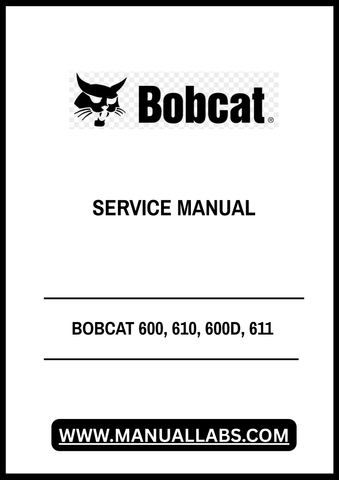 Discover the ultimate resource for your BOBCAT 600, 610, 600D, and 611 models with the BOBCAT Service Manual (Part No. 66556276). This comprehensive PDF file is designed to provide you with detailed information on maintenance, troubleshooting, and repair procedures, ensuring your equipment operates at peak performance.