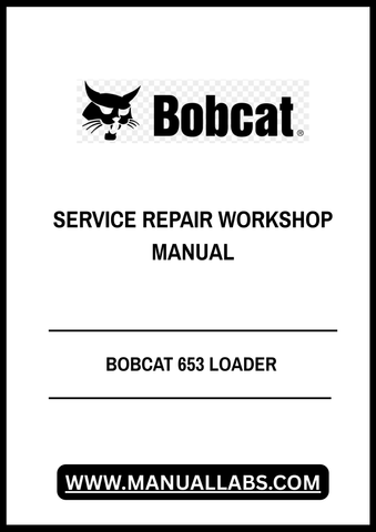 Discover the ultimate resource for maintaining your BOBCAT 653 Loader with our comprehensive Service Repair Workshop Manual in PDF format. This manual is designed to provide you with detailed instructions and insights, ensuring that you can perform repairs and maintenance with confidence and precision.