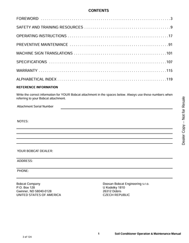 BOBCAT (6986686ENUS) OPERATION & MAINTENANCE MANUAL PDF DOWNLOAD