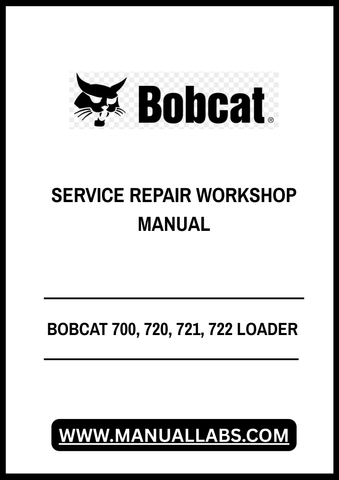 Unlock the full potential of your BOBCAT 700, 720, 721, and 722 loaders with our comprehensive Service Repair Workshop Manual. This PDF file is meticulously designed to provide you with detailed instructions, diagrams, and troubleshooting tips, ensuring that you can maintain and repair your equipment with confidence.