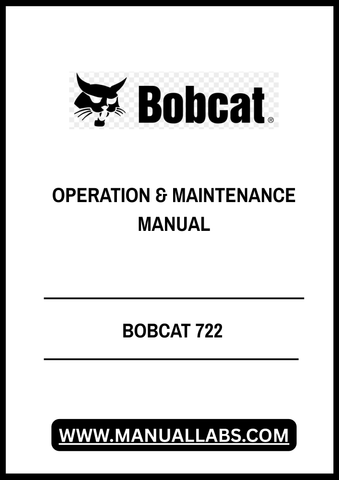 Enhance your operational efficiency with the BOBCAT 722 Operation & Maintenance Manual, available in a convenient PDF format. This comprehensive guide is designed to provide you with essential information on the proper use and upkeep of your BOBCAT 722, ensuring optimal performance and longevity of your equipment.
