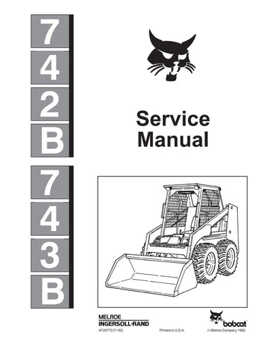 Enhance your maintenance routine with the BOBCAT 742B, 743B Skid Steer Loader Service Manual (6720772, 7-92) in PDF format. This comprehensive guide provides detailed instructions, diagrams, and troubleshooting tips to keep your equipment running smoothly. Perfect for both seasoned professionals and DIY enthusiasts, this manual ensures you have the knowledge to perform repairs and maintenance efficiently, ultimately extending the life of your skid steer loader. Download your copy today and empower yourself 