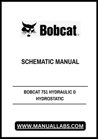 Discover the essential BOBCAT 751 Hydraulic & Hydrostatic Schematic Manual (Part No. 6900975) in a convenient PDF format. This comprehensive guide is designed for operators and technicians alike, providing detailed schematics that simplify maintenance and troubleshooting for your BOBCAT 751 equipment.