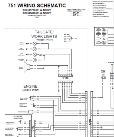Unlock the full potential of your BOBCAT 753 with our comprehensive Wiring Electrical Schematic Manual, available in a convenient PDF format. This essential guide provides detailed wiring diagrams and schematics, ensuring you have the information needed for efficient troubleshooting and repairs.