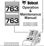 Discover the essential BOBCAT 763 & 763 High Flow Loader Operation & Maintenance Manual (Part No. 6900788) in a convenient PDF format. This comprehensive guide is designed to help you maximize the performance and longevity of your loader, ensuring you have all the necessary information at your fingertips.