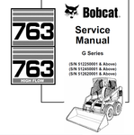 Unlock the full potential of your BOBCAT 763 and 763 High Flow with the comprehensive Service Manual (Part Number: 6900977). This PDF file is an essential resource for operators and technicians alike, providing detailed insights into maintenance, troubleshooting, and repair procedures tailored specifically for your equipment.