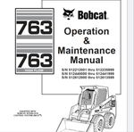Discover the essential BOBCAT 763 High Flow Operation & Maintenance Manual, now available in a convenient PDF format. This comprehensive guide is designed to help you maximize the performance and longevity of your equipment, ensuring you get the most out of your investment.