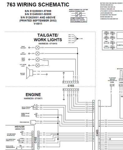Unlock the full potential of your BOBCAT 763 with our comprehensive Wiring Electrical Schematic Manual, available in a convenient PDF format. This essential guide provides detailed diagrams and schematics, ensuring you have the information needed to troubleshoot and maintain your equipment effectively.