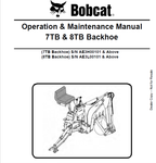 Enhance your operational efficiency with the BOBCAT 7TB & 8TB Backhoe Operation & Maintenance Manual. This comprehensive PDF file is designed to provide you with essential insights and guidelines for the effective use and upkeep of your backhoe, ensuring optimal performance and longevity.