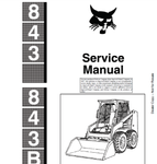 Discover the ultimate resource for maintaining your BOBCAT 843 & 843B Loader with the comprehensive Service Manual (Part Number: 6566091). This PDF file is designed to provide you with detailed insights and step-by-step instructions, ensuring that you can perform repairs and maintenance with confidence.