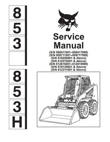 Unlock the full potential of your BOBCAT 853 and 853H Skid Steer Loader with our comprehensive Service Manual PDF. This essential guide provides detailed maintenance procedures, troubleshooting tips, and repair instructions, ensuring your equipment operates at peak performance. With easy navigation and clear illustrations, you'll save time and money on repairs while extending the lifespan of your loader. Don't miss out on the opportunity to keep your machinery in top shape download your service manual today