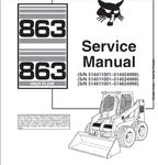 Enhance your Bobcat 863 and 863 High Flow Loader experience with the comprehensive Service Manual (Part Number: 6724799). This PDF file is an essential resource for operators and technicians alike, providing detailed insights into maintenance, troubleshooting, and repair procedures tailored specifically for your loader model.