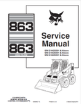 Discover the essential BOBCAT 863 and 863 High Flow Service Manual (Part Number: 6900648) in a convenient PDF format. This comprehensive guide is designed to provide you with all the necessary information to maintain and repair your equipment efficiently. With detailed diagrams, step-by-step instructions, and troubleshooting tips, you can ensure your BOBCAT operates at peak performance.
