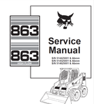 Discover the essential BOBCAT 863 and 863 High Flow Service Manual (Part Number: 6900648) in a convenient PDF format. This comprehensive guide is designed to provide you with all the necessary information to maintain and repair your equipment efficiently. With detailed diagrams, step-by-step instructions, and troubleshooting tips, you can ensure your BOBCAT operates at peak performance.