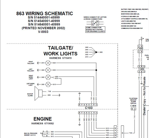 Discover the essential BOBCAT 863 Electrical Wiring & Hydraulic Schematic Manual (6900942) in a convenient PDF format. This comprehensive guide is designed for operators and technicians who need detailed insights into the electrical and hydraulic systems of the BOBCAT 863 model. With clear diagrams and schematics, troubleshooting and maintenance have never been easier.