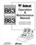 Unlock the full potential of your BOBCAT 863 with our comprehensive High Flow Operation & Maintenance Manual. This PDF file is designed to provide you with essential insights and detailed instructions to ensure optimal performance and longevity of your equipment.
