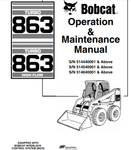 Unlock the full potential of your BOBCAT 863 Turbo with our comprehensive High Flow Operation & Maintenance Manual. This PDF file is designed to provide you with essential insights and detailed instructions, ensuring your equipment operates at peak performance.
