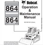 Discover the essential BOBCAT 864 & 864 High Flow Loader Operation & Maintenance Manual (516911001) in a convenient PDF format. This comprehensive guide is designed to help you maximize the performance and longevity of your loader, ensuring you have all the necessary information at your fingertips.