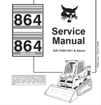Unlock the full potential of your BOBCAT 864 and 864 High Flow Loader with the comprehensive Service Manual (Part Number: 516911001). This PDF file is an essential resource for both seasoned professionals and DIY enthusiasts, providing detailed insights into maintenance, troubleshooting, and repair procedures tailored specifically for your loader model.
