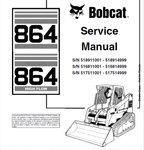 Enhance your maintenance routine with the BOBCAT 864 & 864 High Flow Loader Service Manual (6900945) in PDF format. This comprehensive guide is designed to provide you with detailed insights and step-by-step instructions for servicing your loader, ensuring optimal performance and longevity.