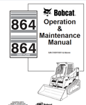 Unlock the full potential of your BOBCAT 864 with our comprehensive High Flow Operation & Maintenance Manual. This PDF file is designed to provide you with essential insights and detailed instructions to ensure optimal performance and longevity of your equipment.