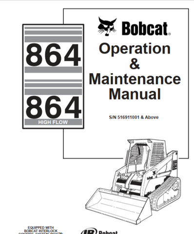 Unlock the full potential of your BOBCAT 864 with our comprehensive High Flow Operation & Maintenance Manual. This PDF file is designed to provide you with essential insights and detailed instructions to ensure optimal performance and longevity of your equipment.