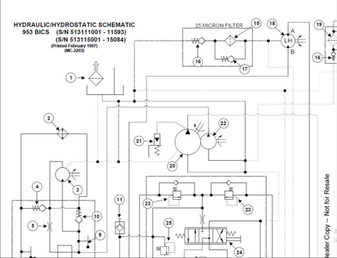 Discover the essential BOBCAT 953 Electrical Wiring Diagram Schematic Manual (6724352) in a convenient PDF format. This comprehensive manual is designed to provide you with detailed wiring schematics, ensuring you have the information needed for efficient troubleshooting and repairs.