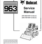 Discover the essential BOBCAT 963 Loader Service Manual (Part Number: 6900988) in a convenient PDF format. This comprehensive guide is designed to provide you with all the necessary information to maintain and repair your loader efficiently. With detailed diagrams, troubleshooting tips, and step-by-step instructions, you can ensure your equipment operates at peak performance.