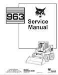 Discover the ultimate resource for your BOBCAT 963 with the comprehensive Service Manual (Part Number: 6724545) in PDF format. This essential guide is designed to provide you with detailed information on maintenance, troubleshooting, and repair procedures, ensuring your equipment operates at peak performance.