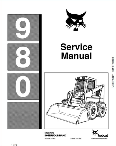 Unlock the full potential of your BOBCAT 980 Loader with our comprehensive Service Repair Workshop Manual in PDF format. This essential guide is designed for both seasoned professionals and DIY enthusiasts, providing detailed instructions and insights to keep your equipment running smoothly.
