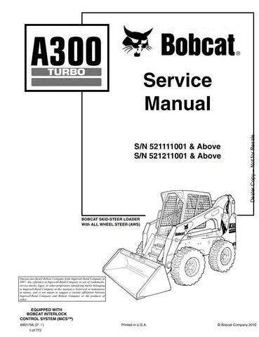 Enhance your maintenance capabilities with the BOBCAT A300 Service Manual (Part Numbers: 521111001, 521211001 & UP). This comprehensive PDF file provides detailed instructions, diagrams, and troubleshooting tips specifically designed for the A300 model, ensuring you have all the information needed to keep your equipment running smoothly. With easy navigation and clear visuals, this manual is an essential resource for both professionals and DIY enthusiasts, helping you save time and reduce repair costs. Don'