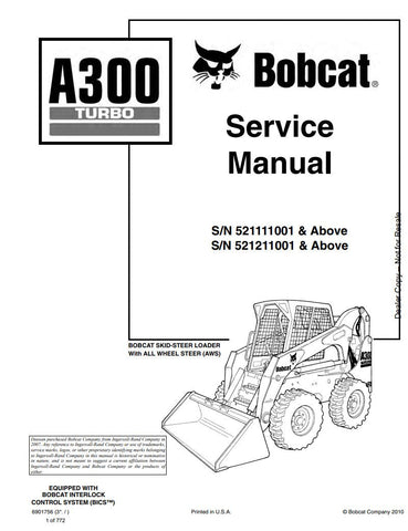 Unlock the full potential of your BOBCAT A300 with the comprehensive Service Manual (Part No. 6901756). This PDF file is designed for models 521111001, 521211001, and up, providing you with detailed instructions, diagrams, and troubleshooting tips to keep your equipment running smoothly. Whether you're a seasoned technician or a DIY enthusiast, this manual is an essential resource for maintenance and repairs, ensuring optimal performance and longevity of your machine. Don't miss out on the opportunity to