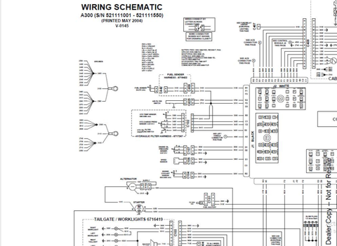 Unlock the full potential of your BOBCAT A300 with the comprehensive Electrical Schematic Manual (Part No. 6901756). This PDF file is an essential resource for technicians and DIY enthusiasts alike, providing detailed diagrams and schematics that simplify troubleshooting and repairs.